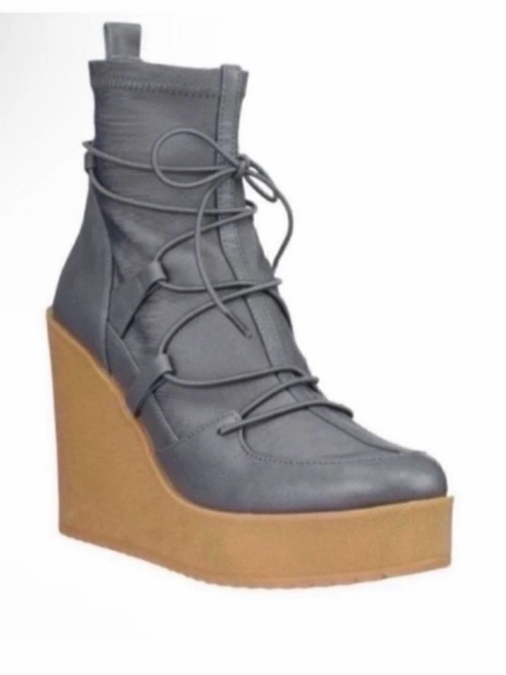 Steve Madden Gray Ankle Sock Bootie size 8M